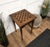 19th Century Antique Italian Squared Walnut Burl Inlay Chess Game Table, 1890s For Sale - Image 5 of 8