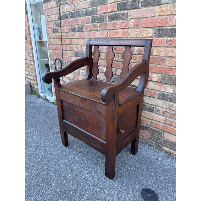 Late 18th Century 18th Century French Banc De Chimney / Fire Place Bench For Sale - Image 5 of 10
