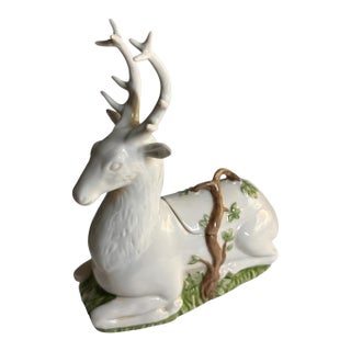 Vintage 1980 Arden Versailles Porcelain Deer For Sale