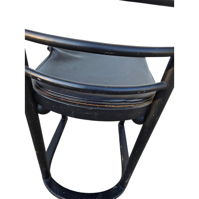 1960s Kohn Chair Model No. 728 Fledermaus by Josef Hoffmann Thonet For Sale - Image 15 of 18