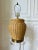 Vintage 1980’s Rattan /Wicker and Brass Table Lamp For Sale - Image 12 of 12