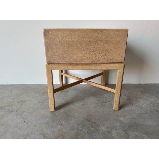 1990’s Marge Carson - Style Storage Chest on Stand For Sale - Image 12 of 12