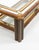 1970s Mid-Century Modern Rectangular Coffee Table in Leather and Glass, 1970s For Sale - Image 5 of 18