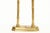 Metal Mid-Century Hollywood Regency Gilt Metal Table Lamp with Scalloped Dome Shade For Sale - Image 7 of 11