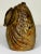 Brutalist 1970s British Brutalist Studio Pottery Owl With Oversized Eyes For Sale - Image 3 of 10
