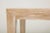 Brown Bespoke Cerused Oak Table on Castors For Sale - Image 8 of 9