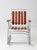 Wood Mid-Century Folding Rocking Chair For Sale - Image 7 of 12