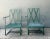 Green Vintage Sculptural Iron Springer Lounge Chairs - A Pair For Sale - Image 8 of 16
