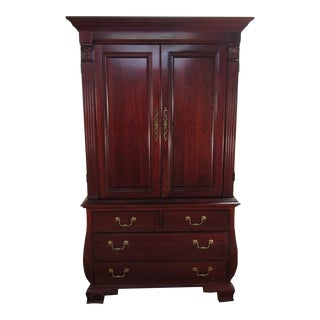 Pennsylvania House Solid Cherry Linen Cabinet For Sale