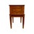 Wood Ethan Allen Solid Wood Lift Top Side Accent Table Inlaid Diamond Pattern (St). For Sale - Image 7 of 7