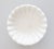 French Country Vintage English Fluted White Ironstone Pedestal Bowl For Sale - Image 3 of 7