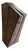 Antique 1920s Wooden Harp Travel Case Converted Into a Unique Bar Cabinet – 76” For Sale