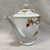 Ceramic Vintage Craftsman China Golden Autumn Pattern Teapot For Sale - Image 7 of 12