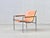 The iconic sz02 armchair, designed by martin visser for the dutch manufacturer 't spectrum, combines a minimalist tubular...