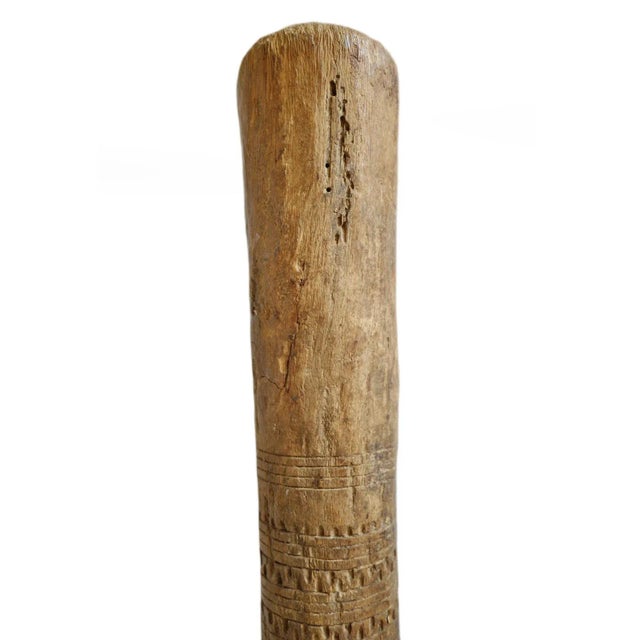 Mid 20th Century Tuareg Wood Pestle Stick For Sale - Image 4 of 8