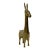Vintage Large Brass Burro Figure For Sale