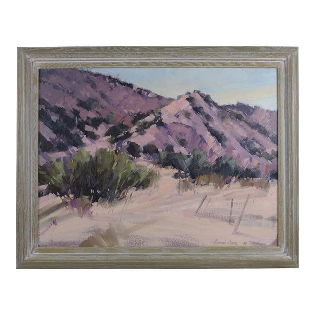 Howard Carr High Road Hill Oil Painting, Framed For Sale
