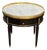 French Louis XVI Style Black Side Table For Sale