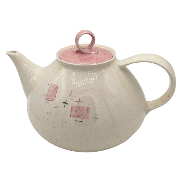 1950s "Tickled Pink" Serverware Dinner Plate Platter Bowl Set by Vernonware - 110 Piece For Sale - Image 16 of 18