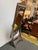 Hand Hammered Tin Cheval Floor Mirror For Sale - Image 4 of 13
