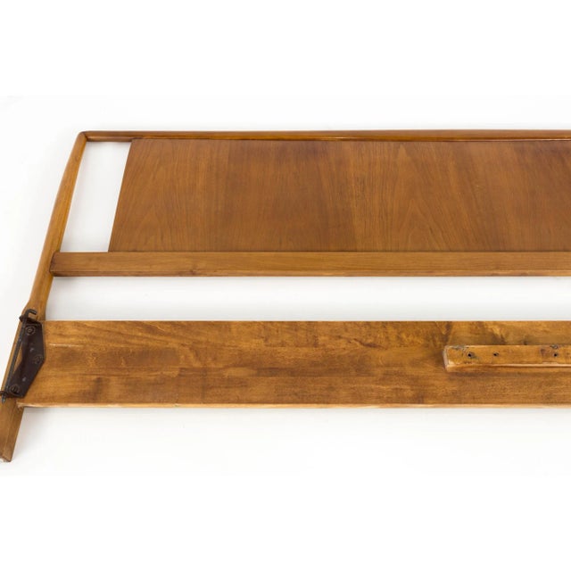 Widdicomb Th Robsjohn Gibbings for Widdicomb Mid Century King Headboard For Sale - Image 4 of 7