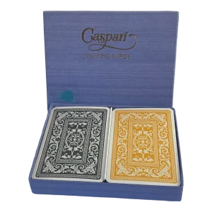 Vintage Caspari Double Deck Boxed Playing Cards