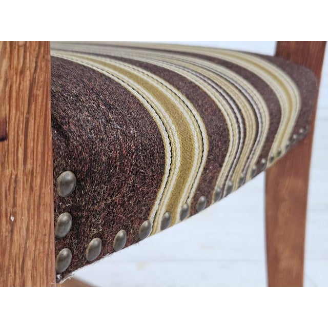 Danish Dining Chairs in Oak Wood, 1970s, Set of 6 For Sale - Image 11 of 18