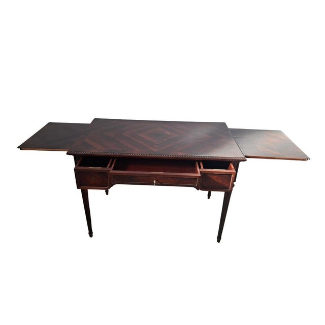 Vintage Neoclassical Style Desk, 1950 For Sale - Image 3 of 13