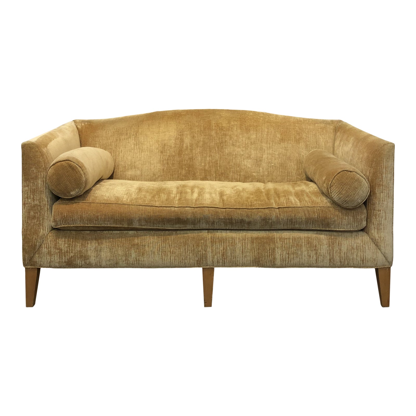 Barbara Barry For Baker Furniture Company Chenille Archetype Sofa Chairish