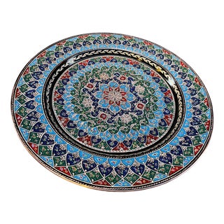 Hand Carved Service Tray For Sale