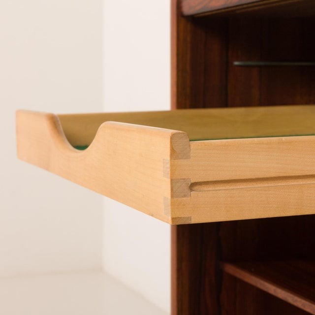 Small Danish Rosewood Sideboard attributed to Hundevad, 1960s For Sale - Image 14 of 18