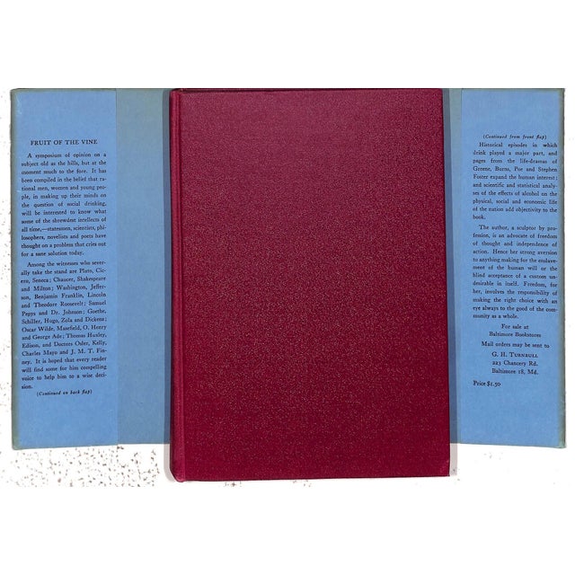 "Fruit of the Vine: A Symposium on Social Drinking" 1951 Turnbull, Grace H. For Sale - Image 4 of 5