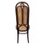 Mid 19th Century Vienna Secession Bent Oak & Cane High Back Side Chair No. 16 Attributed to Thonet For Sale In Los Angeles - Image 6 of 8