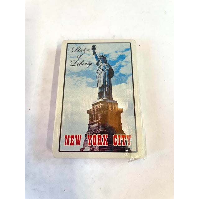 Unopened deck of NYC souvenir playing cards.