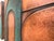 Abstract Geometric Copper Wall Sculpture With Verdigris For Sale - Image 11 of 14