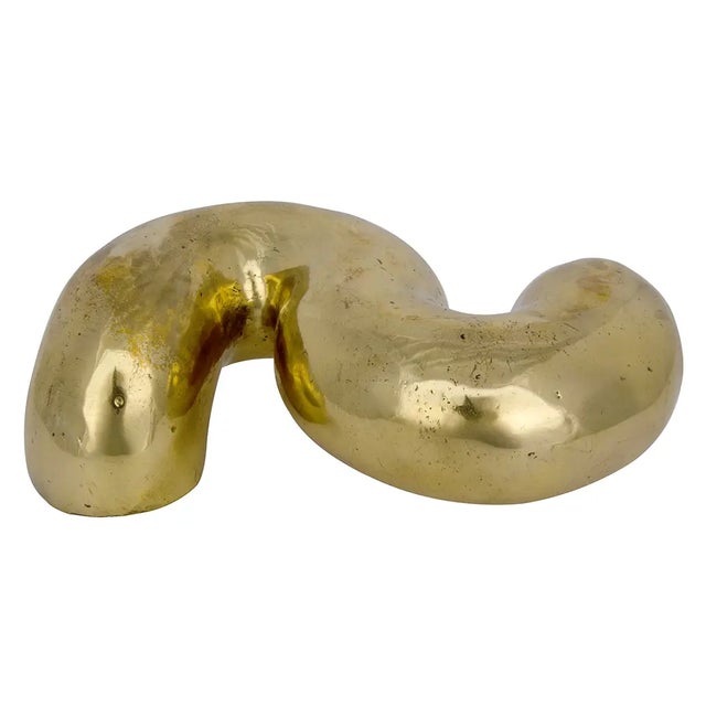 Mid-Century Modern NOIR The Snake, Brass For Sale - Image 3 of 4