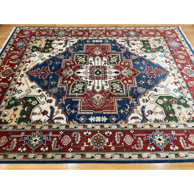 Imbued with the exquisite artistry of Persian rug-making, the Serapi collection is a testament to fine craftsmanship. Its...