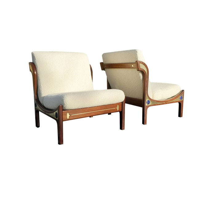 This set was part of The Megiddo Collection, designed by Kofod-Larsen, and made in Israel for Selig. Kofod-Larsen used...