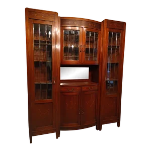 1920s Antique Danish Wall Unit