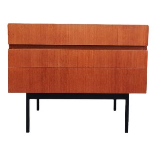 Teak Chest of Drawers and Cutlery Cabinet by Dieter Wäckerlin for Behr, 1960 For Sale