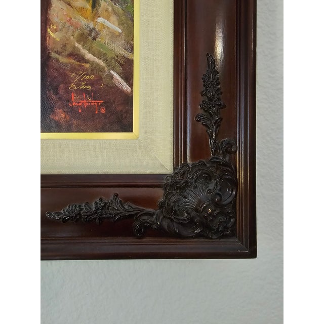 Realism Steven Shortridge “Private Concert” Artist-Signed Limited Edition Giclée on Canvas, 17/100 – Ornately Framed For Sale - Image 3 of 7