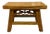 Asian Style Brown Butterfly Stool For Sale