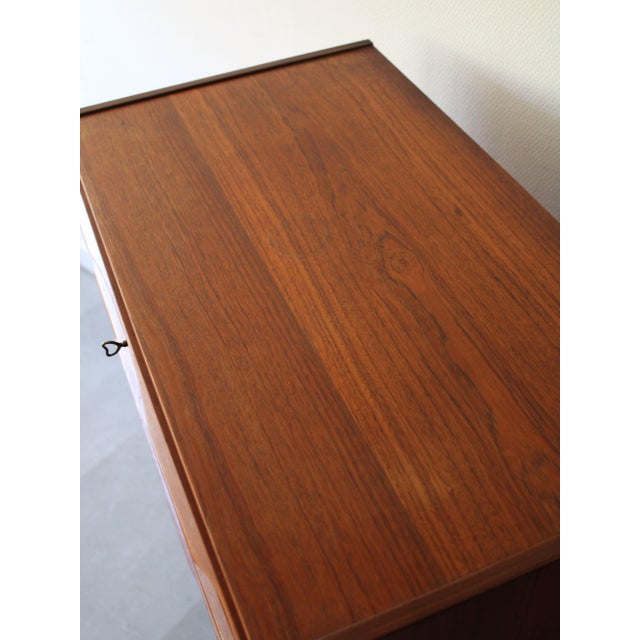 Vintage Danish Chest of Drawers in Teak, 1960s For Sale - Image 9 of 14