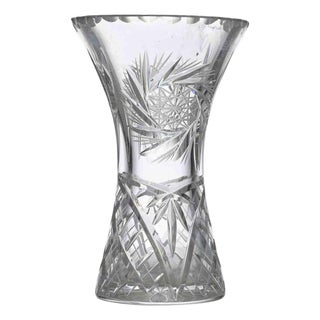 Vintage Italian Glass Vase, 1970s For Sale