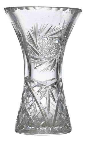 Vintage Italian Glass Vase, 1970s