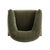Piedmont Upcycled Chenille Olive Green Accent Chair For Sale In Los Angeles - Image 6 of 8