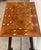 19th Century Baroque Spanish Side Table With Marquetry Top and Lyre Carved Legs For Sale - Image 10 of 13