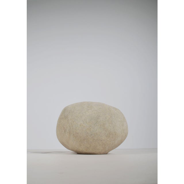 Vintage Dora moon rock lamp designed by André Cazenave in 1969. This is the largest model manufactured, with a width of 55...