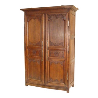 Louis XIV Oak Armoire For Sale