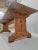 Antique French Pine Plank Trestle Farm Table For Sale In Chicago - Image 6 of 9